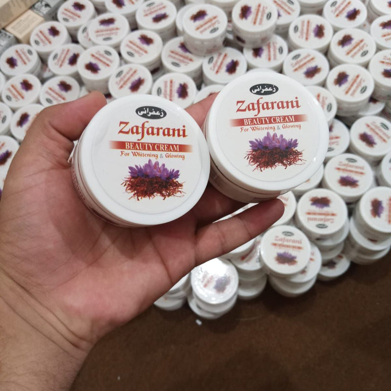 Zafarani Beauty Cream 100ml – Advanced Whitening, Brightening & Glowing Skin Cream | Dark Spots, Pigmentation & Deep Moisturizing Face Cream